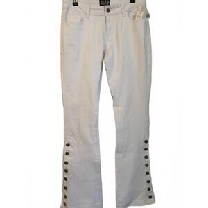 NEW AZI women's patti jeans in white